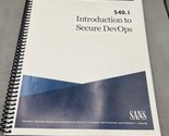 Dev540 Secure Devops&amp; Cloud Application Security - $44.54