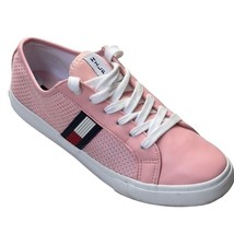 Tommy Hilfiger Women&#39;s Shoes Pink Sport Sneakers Low Top Lace Up Size 8.5 M - £18.97 GBP