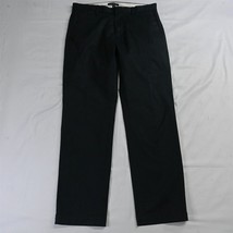 Banana Republic 32 x 32 Black Emerson Straight Rapid Movement Mens Chino Pants - £25.57 GBP