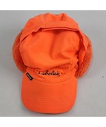 Cabelas GORETEX CAMO Hunting Hat Thinsulate Blaze Orange Hi Viz XL Safety - £38.82 GBP
