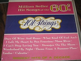 Million Seller Hit Songs of the 60&#39;s [Vinyl] 101 strings - £2.31 GBP