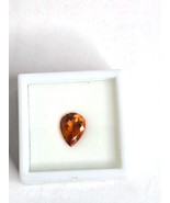 Citrine Burgundy Heart Shape Gemstone High Quality - $63.04 CAD