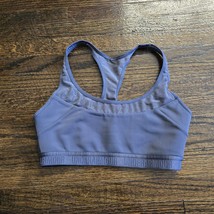 Under Armour Youth Girls Athletic Bra 2XS Gray Sports Bra Racer Back - $10.00