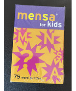 NEW Mensa For Kids: 75 Word Puzzles by Chronicle Books Staff 1997 - £7.82 GBP