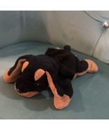 Ty Original Beanie Baby Doby Doberman Dog Beanbag 1996 Plush Toy - $9.90