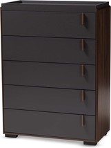 Baxton Studio Chests In Gray And Walnut. - £159.07 GBP