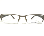 Jhane Barnes Gafas Monturas Slant GM Marrón Gris Rectangular 51-18-138 - $55.57