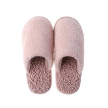 Winter Home Couples House ry Slippers  Solid Women  Slippers Warm Flock Plush Be - £29.97 GBP