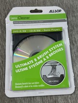 Allsop 56500 CD/DVD Laser Lens Cleaner With 8 Brushes [New Cleaner] Audi... - $12.86