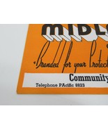 Midland Coal Community Coal Advertising Card Flyer Vancouver Business VTG - £15.14 GBP