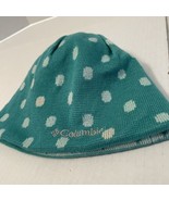 Columbia Winter Beanie Reversible Hat Youth/Child Size L/XL Teal White P... - $8.59