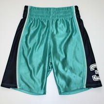 Gap Kids Boy&#39;s Green with Blue Stripes Pull On Basketball Shorts size S 6 7 - £6.36 GBP