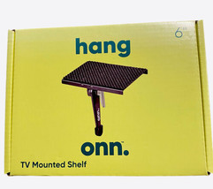 Hang Onn. 6&quot; TV Mounted Shelf Holds Up To 15lb. - $15.79