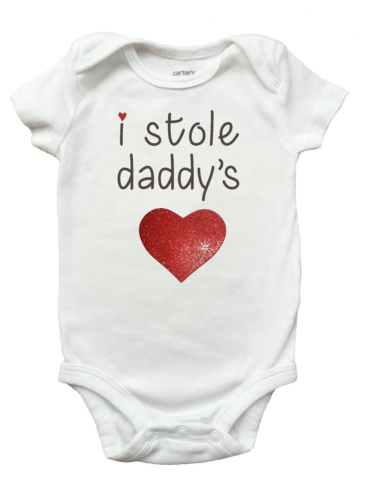 Fathers Day I Stole Daddy's Heart Shirt, I Stole Daddys Heart Bodysuit