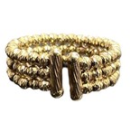 Unisex Fashion Ring 10kt Yellow Gold 373869 - £120.98 GBP