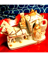 Lord and Lady horse and carriage~Made in Korea - £20.24 GBP