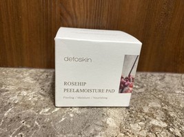 DETOSKIN Rosehip Skin Peel &amp; Moisture Pad New In Box &amp; Sealed Korean Beauty - £11.89 GBP