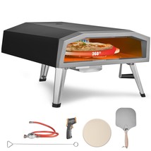 VEVOR Outdoor Pizza Oven, 16-inch, Gas Fired Pizza Maker, Portable Outsi... - €353,95 EUR