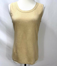 Lafayette 148 100% Linen Lightweight Sleeveless Sweater Tank Shell Stretch - £22.69 GBP