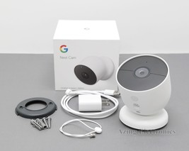 Google G3AL9 Nest Cam GA01317-US Surveillance Camera (Battery) - White  image 1