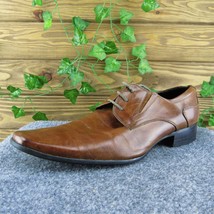 Aldo  Men Derby Oxfords Shoes Brown Leather Lace Up Size 43 Medium - £27.26 GBP