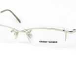Vintage Gerry Weber GW5222 COL.1 Argent Lunettes 54-18-135mm Allemagne - $66.80