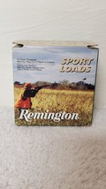 RARE- Vintage REMINGTON Sport Load 20 Gauge 7.5 Shot Empty Ammo Box - £19.78 GBP