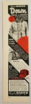 1955 Print Ad Eddie Bauer Yukon Coat, Down Vest &amp; Caps Seattle,WA - $9.88