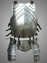 Medieval warrior chest plate, Medieval men cuirass, Gothic half armor - £207.88 GBP