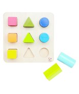 Hape Wooden Color and Shape Sorter Toy| Puzzle Board Montessori Preschoo... - £15.42 GBP