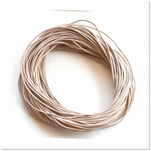 1mm Natural Untreated Leather Cord - 25 Meters Hank (82 Feet) for Crafting and J - $35.63