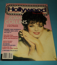 Hollywood Studio Then And Now Magazine Dec. 1987 ~ Joan collins, Mamie V... - £10.20 GBP
