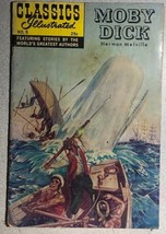 Classics Illustrated #5 Moby Dick Herman Melville (Hrn 166) 1969 Stiff VG/VG+ - £10.27 GBP
