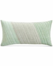 Charter Club Damask Designs Diagonal Stripe 12" X 24" Decorative Pillow - $46.48