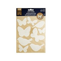 bulk buys Kole Imports CG444 Layerable Birds &amp; Butterflies Canvas Stickers - $0.97