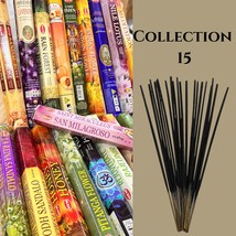 Handmade Incense Sticks 20pcs HEM Collection 15-Pure Natural Ingredients Smudge  - £19.68 GBP