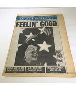 NY Daily News:3/1/1991, Feelin' Good, Barbara Bush Celebrates The End of The War - £15.33 GBP
