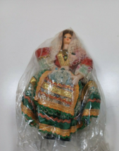 6 inch composite doll in Russian outfit - £4.66 GBP
