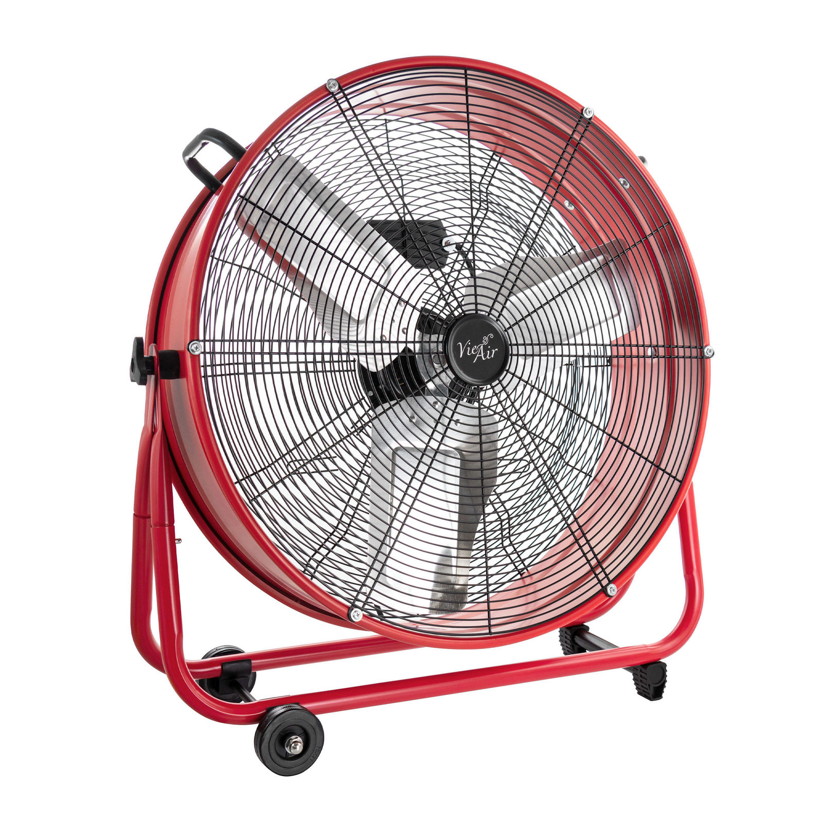 Primary image for Vie Air 24 Inch Commercial Floor Drum Fan in Red