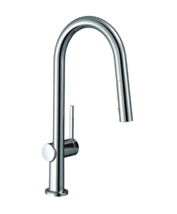 Hansgrohe 72846001 Talis N HighArc Pull-Down Kitchen Faucet - Chrome READ - £122.68 GBP