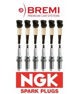 Six Bremi Ignition Coils w/NGK Spark Plugs BMW OE #&#39;s: 12138616153 / 121... - $5,221.40 MXN