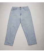 Vintage 90s Tommy Hilfiger Mens 38x30 Distressed Relaxed Fit Denim Jeans... - €51,51 EUR
