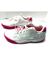 Fila Womens 10 Pink &amp; White Pickleball Sneakers Tennis Shoes NEW - €25,47 EUR