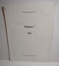 Tekken Arcade Game Service Manual Original Video Game Kit Instructions 1995 - £24.91 GBP