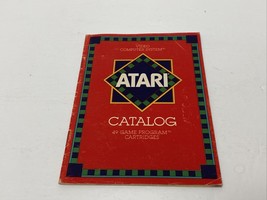 Atari 49 Game Program Cartridges Catalog  - £7.72 GBP