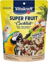 Vitakraft Super Fruit Cocktail Treat for All Parrots and Cockatiels - 20 oz - £15.39 GBP