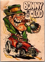 1970 Scanlens Odder Odd Rods Stickers #3 Bonny and Clod - $67.39 MXN