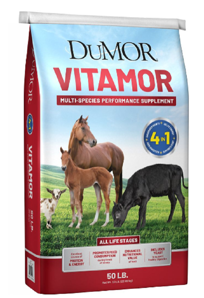 Dumor 63705 Vitamor Multi-Species Performance Pelleted Supplement, 50 lb. - $57.82