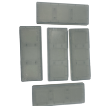 lot of 5 Nintendo DS OEM - Gray Game Cartridge Holders - Hard Case Authe... - $24.55