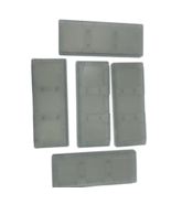 lot of 5 Nintendo DS OEM - Gray Game Cartridge Holders - Hard Case Authe... - £19.39 GBP